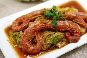 【京菜】大蝦燒白菜